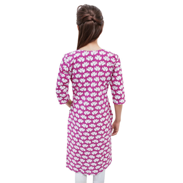 Women Cotton Kurta Kantha Design 100 - Image 2