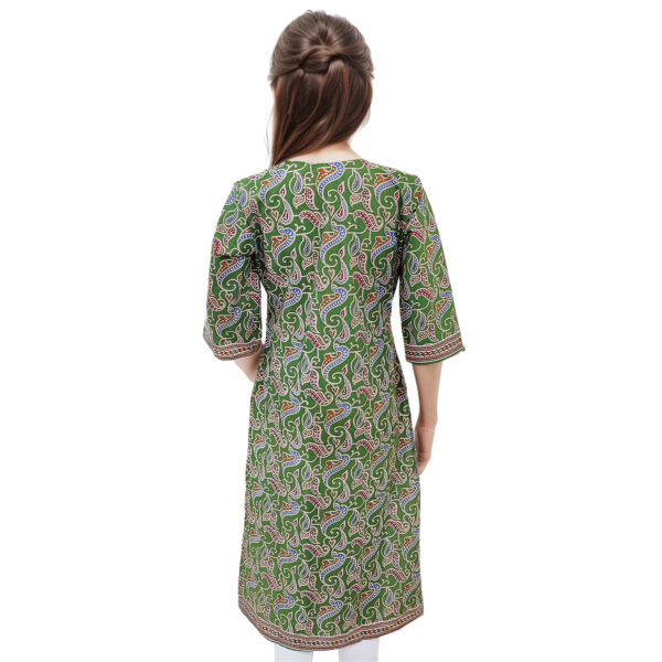 Women Cotton Kurta Design 111 - Image 2