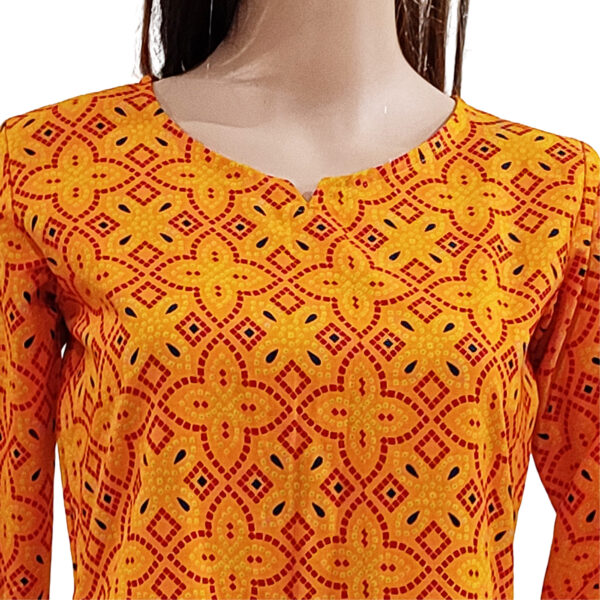 Women Cotton Kurta Design 64 - Image 3