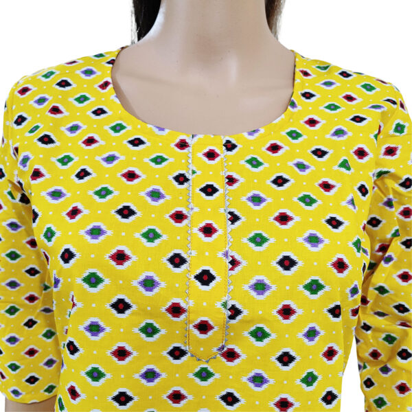 Women Cotton Kurta Design 92 - Image 3